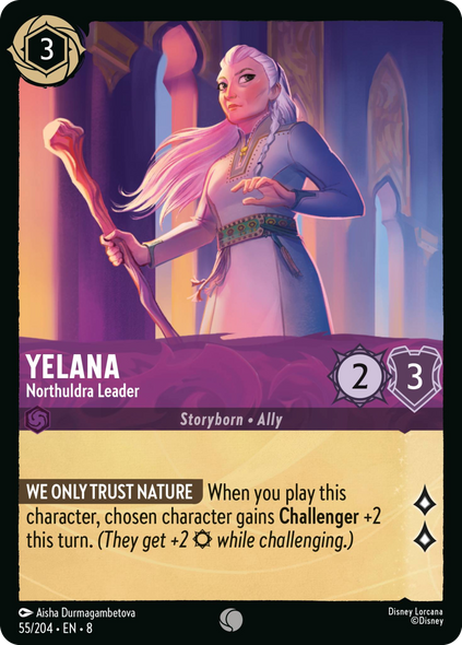 8ROF-055, C, Yelana - Northuldra Leader (Foil)