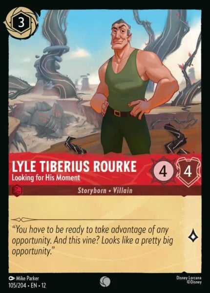 12WIL-105, C, Lyle Tiberius Rourke - Looking for His Moment
