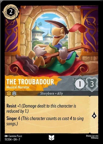 7ARC-011, UC, The Troubadour - Musical Narrator