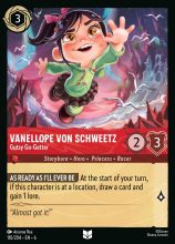 6AZS-110, UC, Vanellope Von Schweetz - Gutsy Go-Getter (Foil)