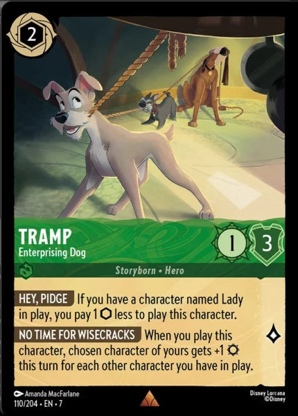 7ARC-110, R, Tramp - Enterprising Dog