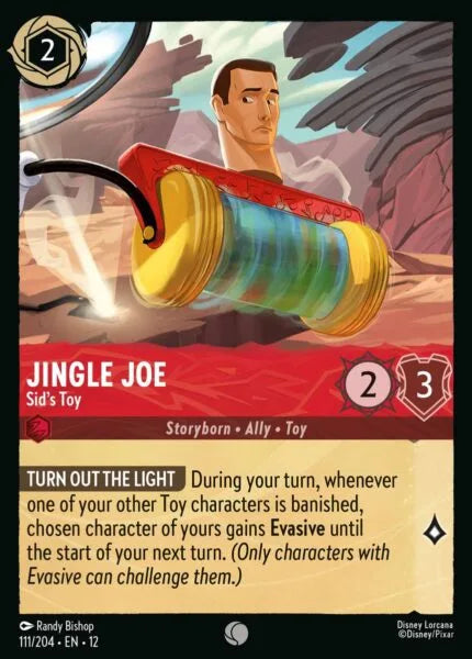 12WIL-111, C, Jingle Joe - Sid's Toy (Foil)