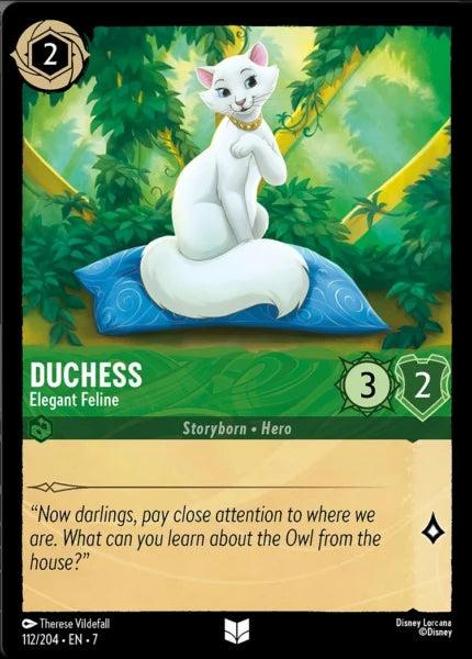 7ARC-112, UC, Duchess - Elegant Feline (Foil)