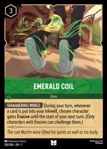 7ARC-120, UC, Emerald Coil (Foil)