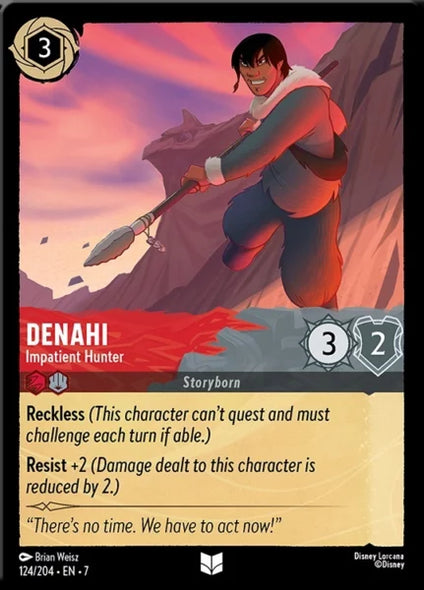 7ARC-124, UC, Denahi - Impatient Hunter (Foil)