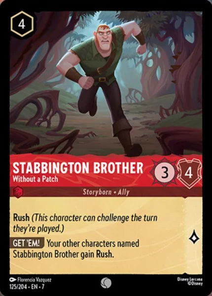 7ARC-125, C, Stabbington Brother - Without a Patch
