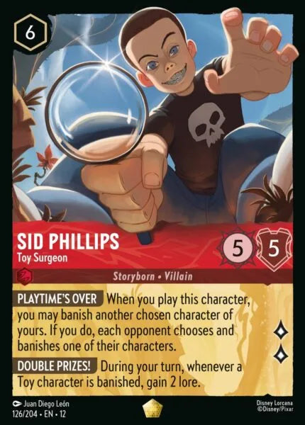 12WIL-126, L, Sid Phillips - Toy Surgeon