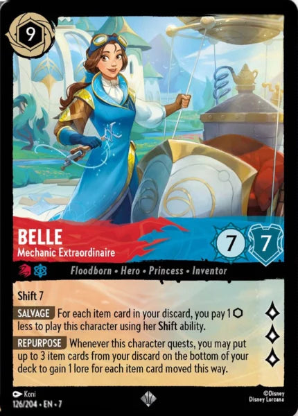 7ARC-126, SR, Belle - Mechanic Extraordinaire (Foil)