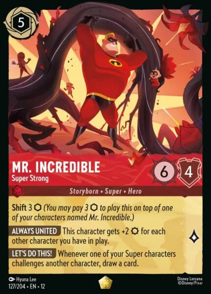 12WIL-127, L, Mr. Incredible - Super Strong (Foil)