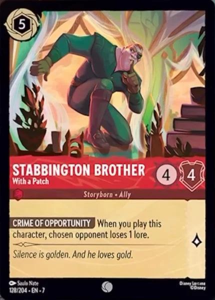 7ARC-128, C, Stabbington Brother - With a Patch (Foil)