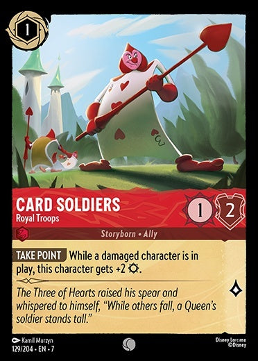 7ARC-129, C, Card Soldier - Royal Troops (Foil)