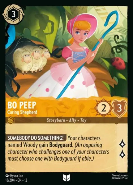 12WIL-013, UC, Bo Peep - Caring Shepherd (Foil)