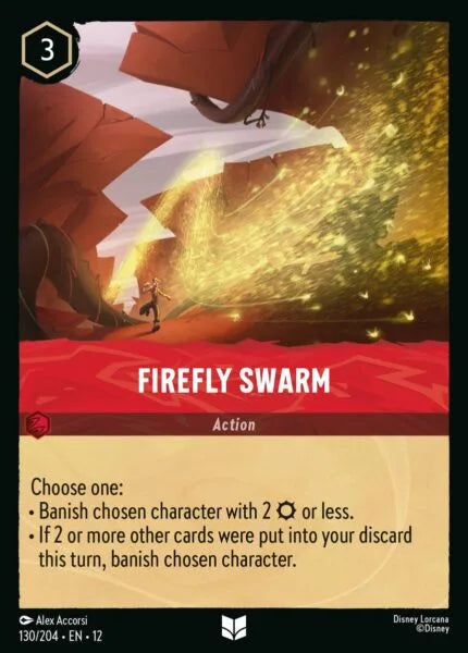 12WIL-130, UC, Firefly Swarm (Foil)