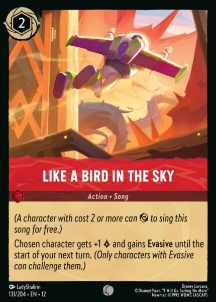 12WIL-131, C, Like a Bird in the Sky (Foil)