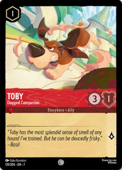 7ARC-131, C, Toby - Dogged Companion (Foil)