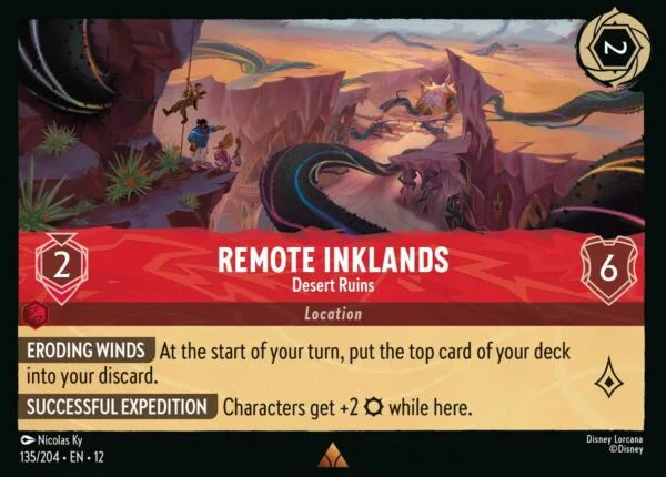 12WIL-135, R, Remote Inklands - Desert Ruins