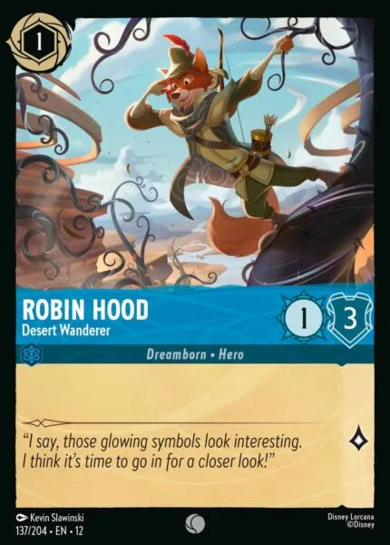 12WIL-137, C, Robin Hood - Desert Wanderer (Foil)