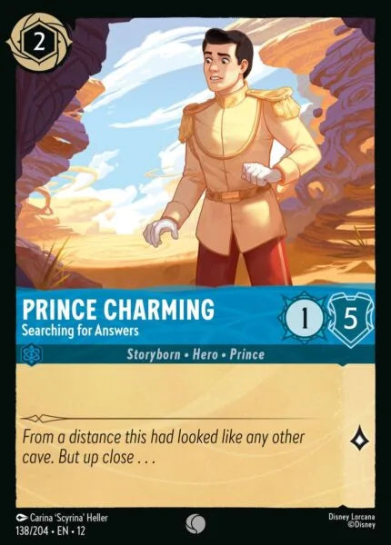 12WIL-138, C, Prince Charming - Searching for Answers