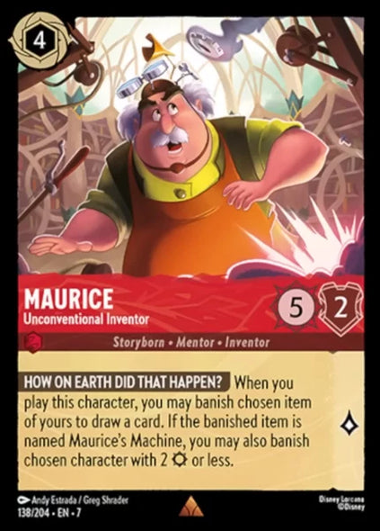 7ARC-138, R, Maurice - Unconventional Inventor (Foil)