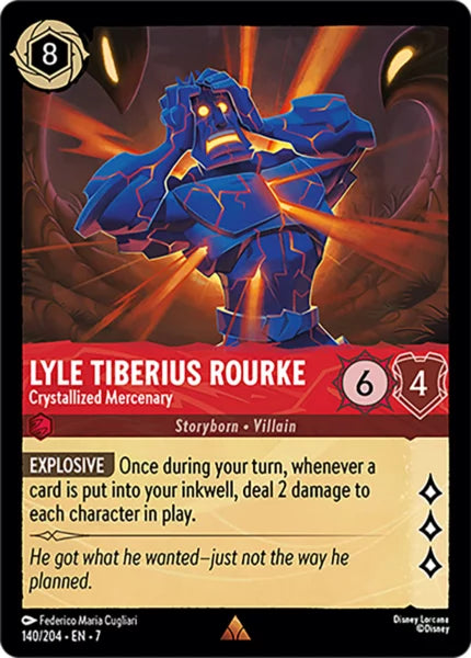 7ARC-140, R, Lyle Tiberius Rourke - Crystallized Mercenary