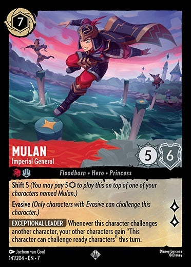 7ARC-141, SR, Mulan - Imperial General (Foil)