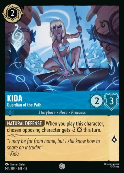 12WIL-144, C, Kida - Guardian of the Path (Foil)