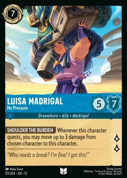 12WIL-151, UC, Luisa Madrigal - No Pressure
