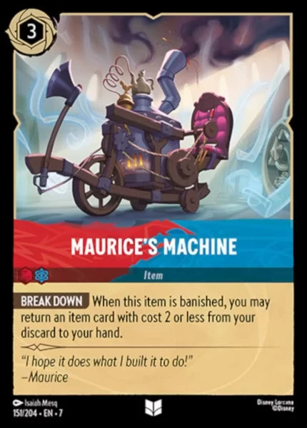 7ARC-151, UC, Maurice's Machine