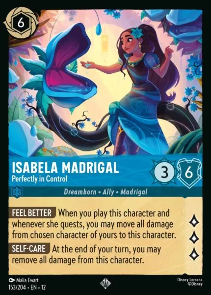 12WIL-153, SR, Isabela Madrigal - Perfectly in Control