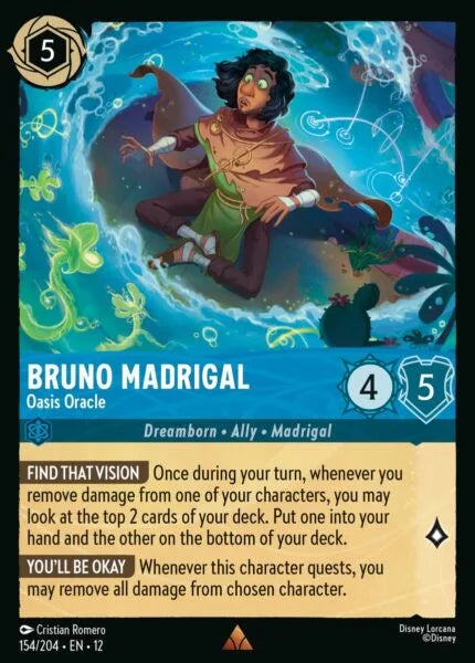 12WIL-154, R, Bruno Madrigal - Oasis Oracle (Foil)