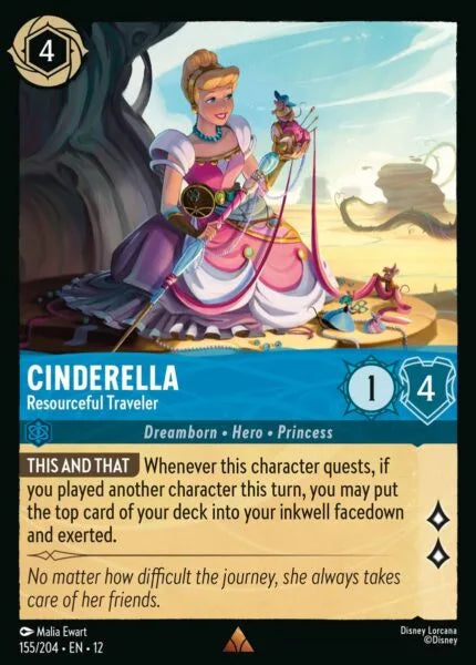 12WIL-155, R, Cinderella - Resourceful Traveler