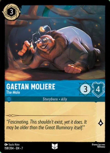 7ARC-158, UC, Gaetan Moliere - The Mole