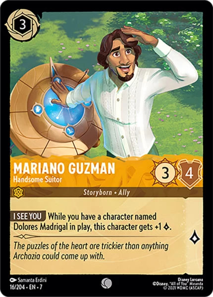 7ARC-016, C, Mariano Guzman - Handsome Suitor (Foil)