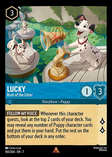 7ARC-160, R, Lucky - Runt of the Litter (Foil)