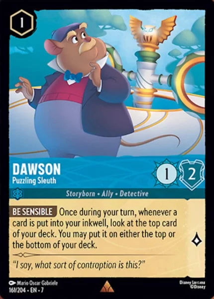 7ARC-161, R, Dawson - Puzzling Sleuth (Foil)