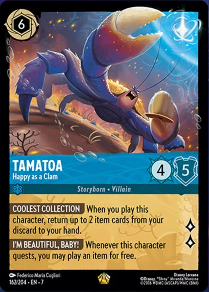 7ARC-162, L, Tamatoa - Happy as a Clam (Foil)