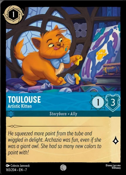 7ARC-165, C, Toulouse - Artistic Kitten