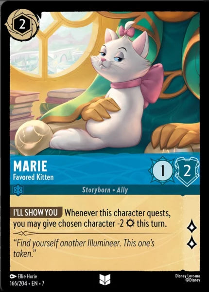 7ARC-166, UC, Marie - Favored Kitten (Foil)