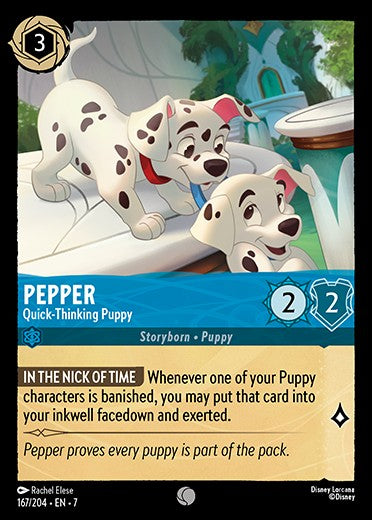 7ARC-167, C, Pepper - Quick-Thinking Puppy (Foil)