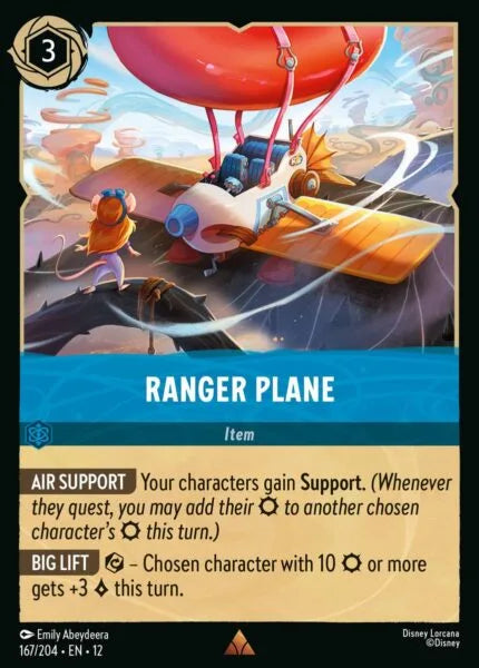 12WIL-167, R, Ranger Plane