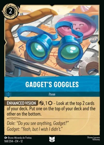12WIL-168, UC, Gadget's Goggles