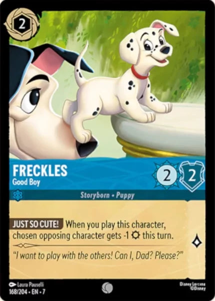 7ARC-168, C, Freckles - Good Boy (Foil)