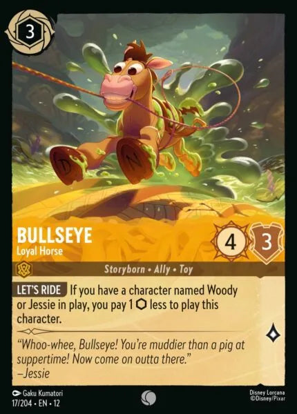 12WIL-017, C, Bullseye - Loyal Horse