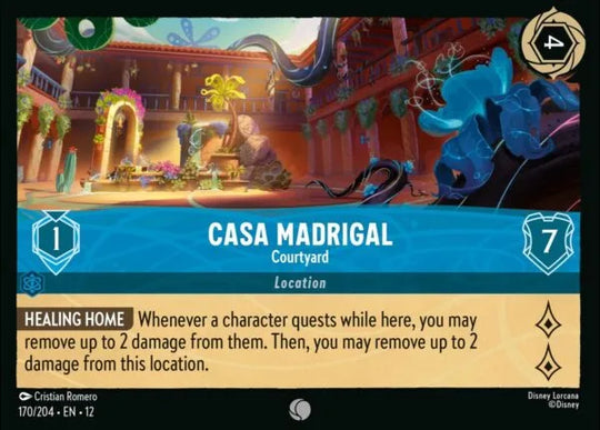 12WIL-170, C, Casa Madrigal - Courtyard