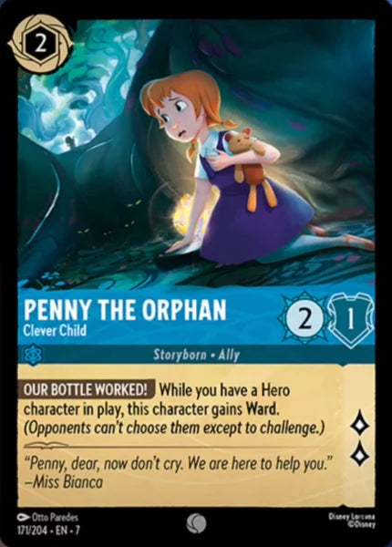7ARC-171, C, Penny The Orphan - Clever Child (Foil)