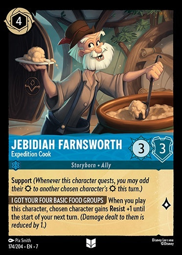 7ARC-174, UC, Jebidiah Farnsworth - Expedition Cook