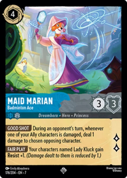 7ARC-176, SR, Maid Marian - Badminton Ace (Foil)