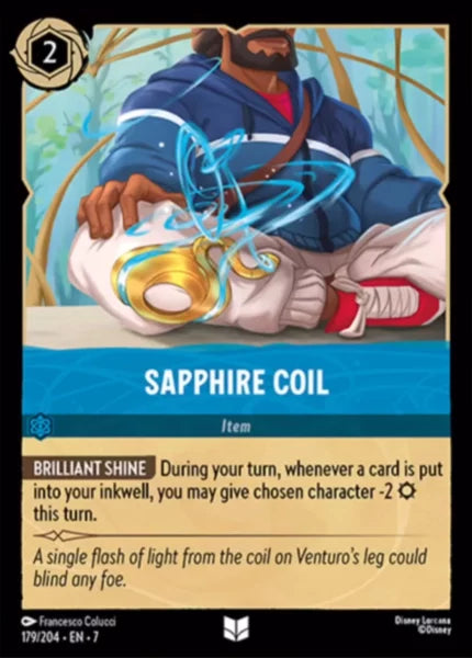 7ARC-179, UC, Sapphire Coil (Foil)