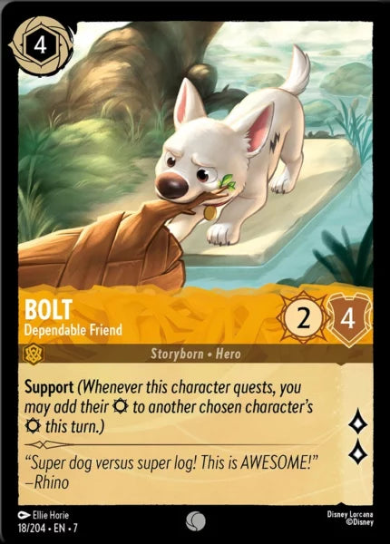 7ARC-018, C, Bolt - Dependable Friend (Foil)