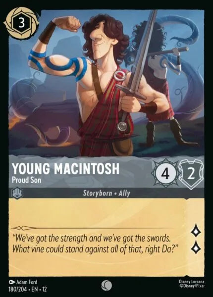 12WIL-180, C, Young Macintosh - Proud Son (Foil)